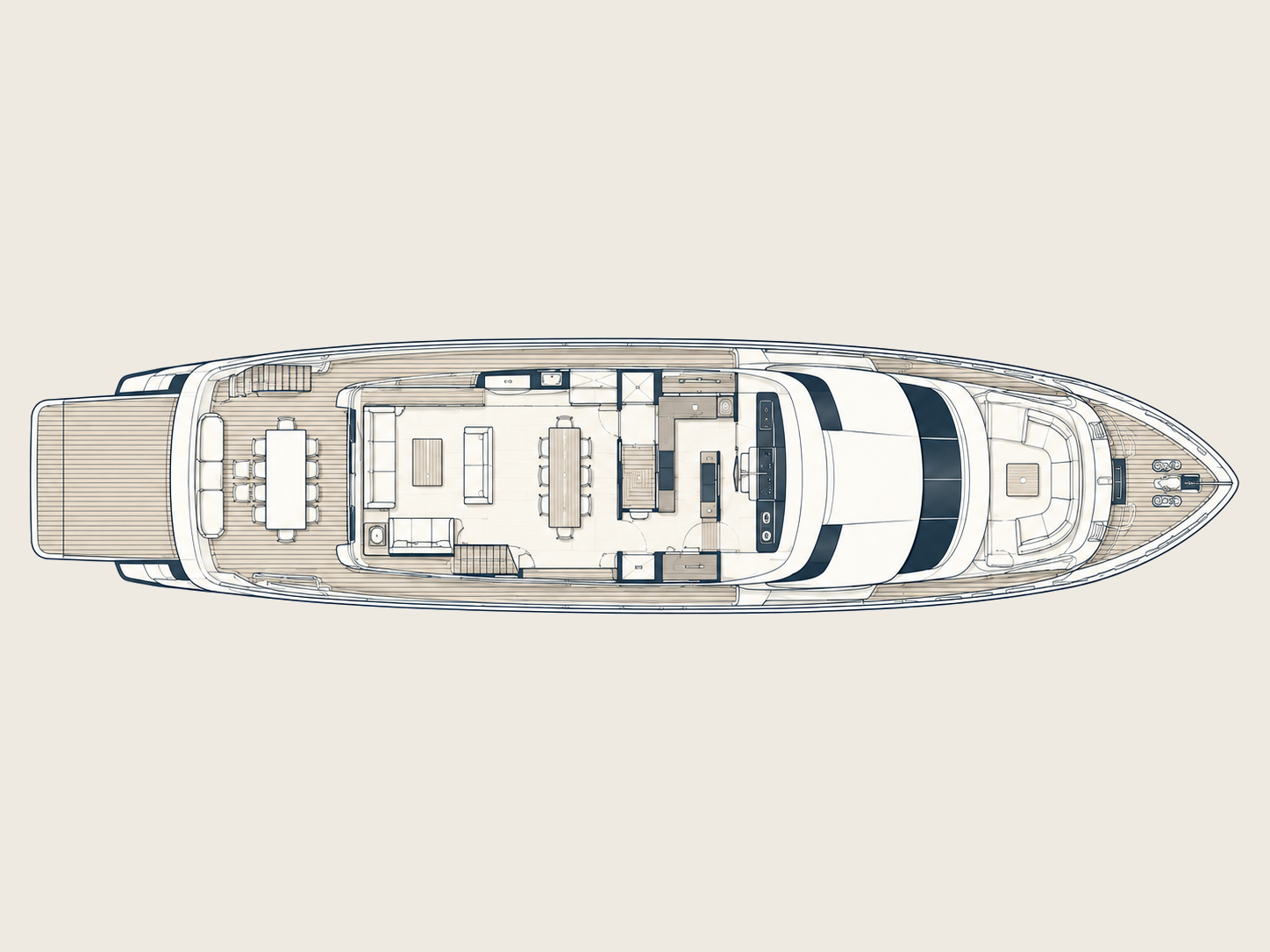 Deck plan: wheelhouse